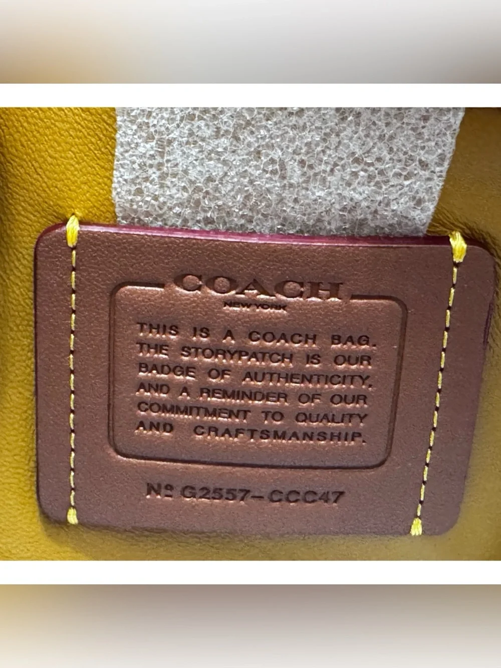COACH Penn Cherry Print Leather Shoulder Bag
